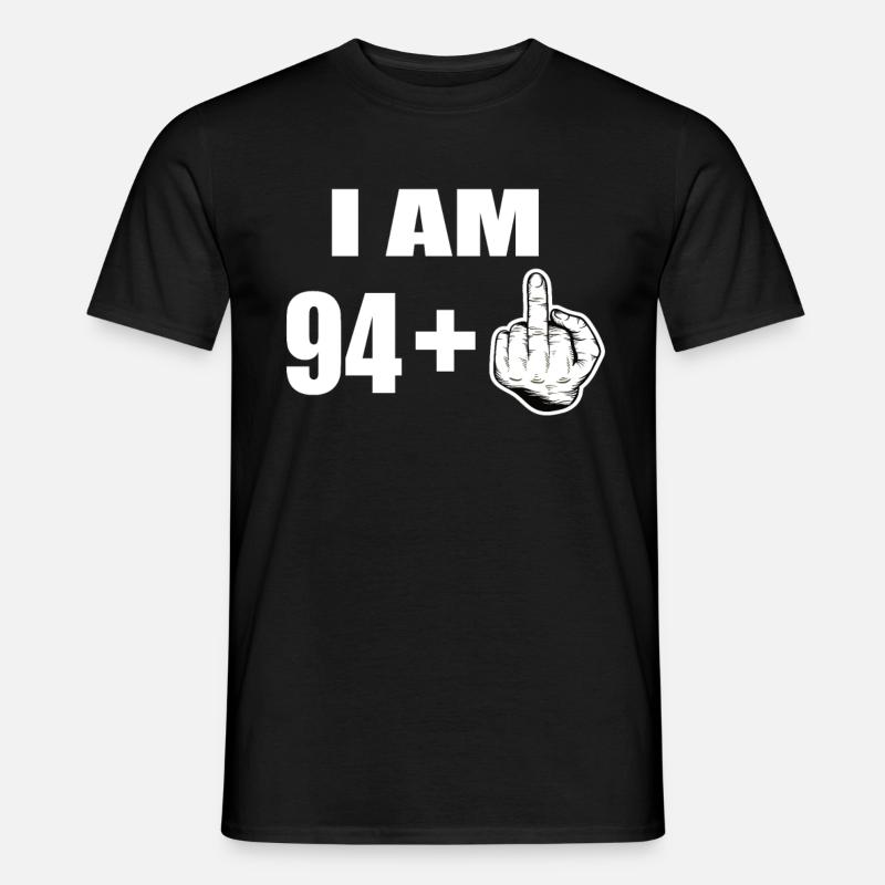 95 Geburtstag - Männer T-Shirt - Schwarz