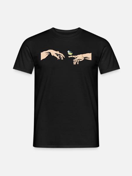 Blaumeise Vogel des Jahres Blaumeise - Männer T-Shirt - Schwarz