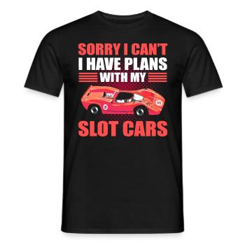 Slotcar Rennen Slotcar Racing RC Racing - T-shirt homme - noir - Devant - AI Model Male 178 light (178cm)