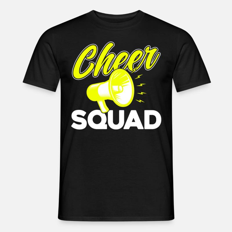 Cheer Squad - Männer T-Shirt - Schwarz