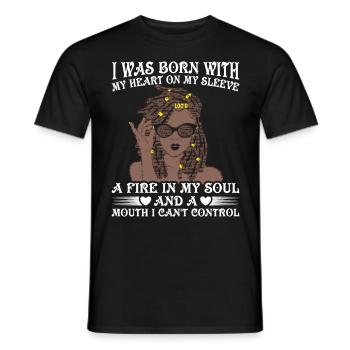 Black Month African Cultures LOCD Pride G - Men's T-Shirt - black - Front - AI Model Male 178 light (178cm)