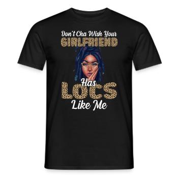 Pride History LOCD Black Month African - Men's T-Shirt - black - Front - AI Model Male 178 light (178cm)