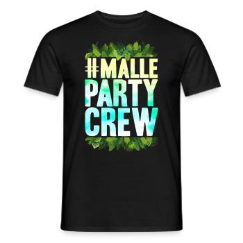 Mallorca Party Crew - Männer T-Shirt - Schwarz - Vorne - AI Model Male 178 light (178cm)