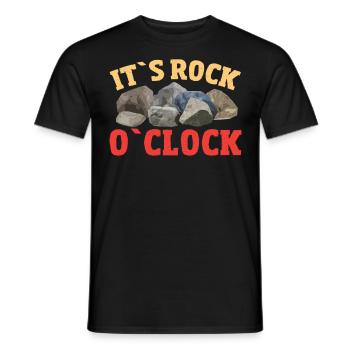 Geologie Steine Fossil Forschung - Männer T-Shirt - Schwarz - Vorne - AI Model Male 178 light (178cm)