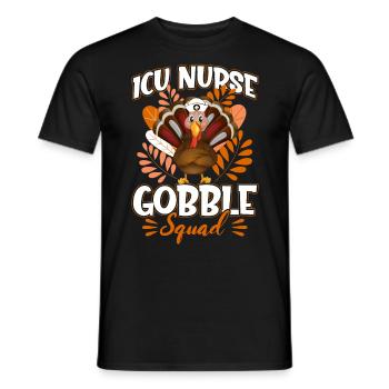 Ice Nurse Gobble Squad - Men's T-Shirt - black - Front - AI Model Male 178 light (178cm)
