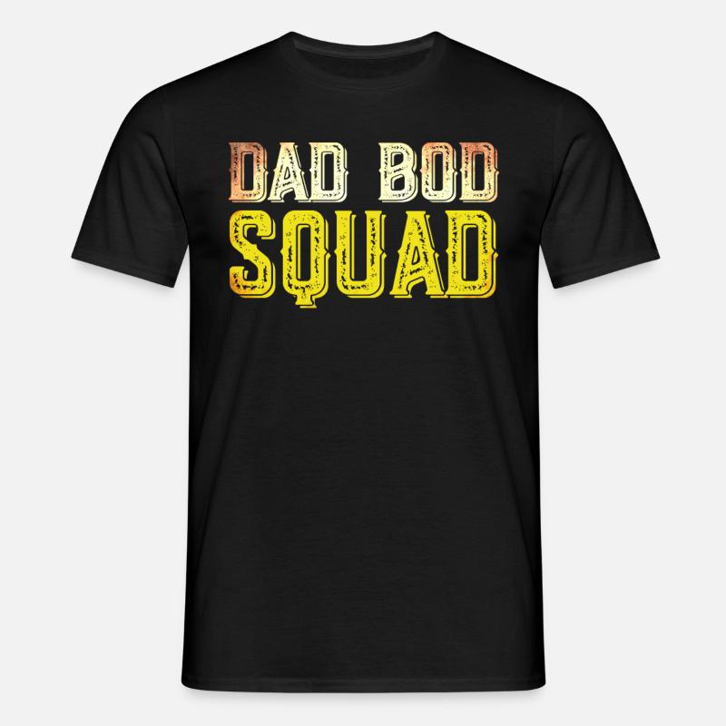 Dad Bod Squad - Men's T-Shirt - black