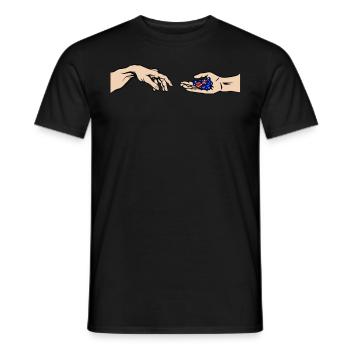 RPG Brettspiel Pen and Paper Game Master - Männer T-Shirt - Schwarz - Vorne - AI Model Male 178 light (178cm)