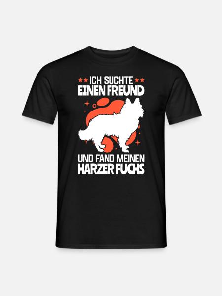 Fand meinen Harzer Fuchs Hütehund - Männer T-Shirt - Schwarz