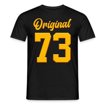 50. Geburtstag Jahrgang 1973 50 Jahre - Männer T-Shirt - Schwarz - Vorne - AI Model Male 178 light (178cm)