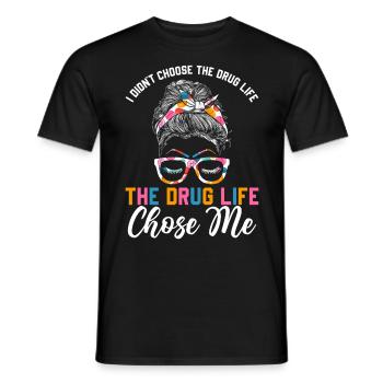 Pharmacist Pharmacist Medicine Drugs Gift - Men's T-Shirt - black - Front - AI Model Male 178 light (178cm)
