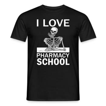 Medizin Droge Pharmazeutischer Techniker Apotheker - Männer T-Shirt - Schwarz - Vorne - AI Model Male 178 light (178cm)