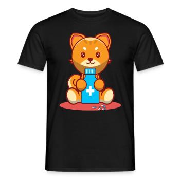Pharmaceutical Technical Assistants Registered - Men's T-Shirt - black - Front - AI Model Male 178 light (178cm)
