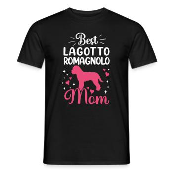 Meilleur Lagotto Romagnolo Mama Truffle Dog - T-shirt homme - noir - Devant - AI Model Male 178 light (178cm)