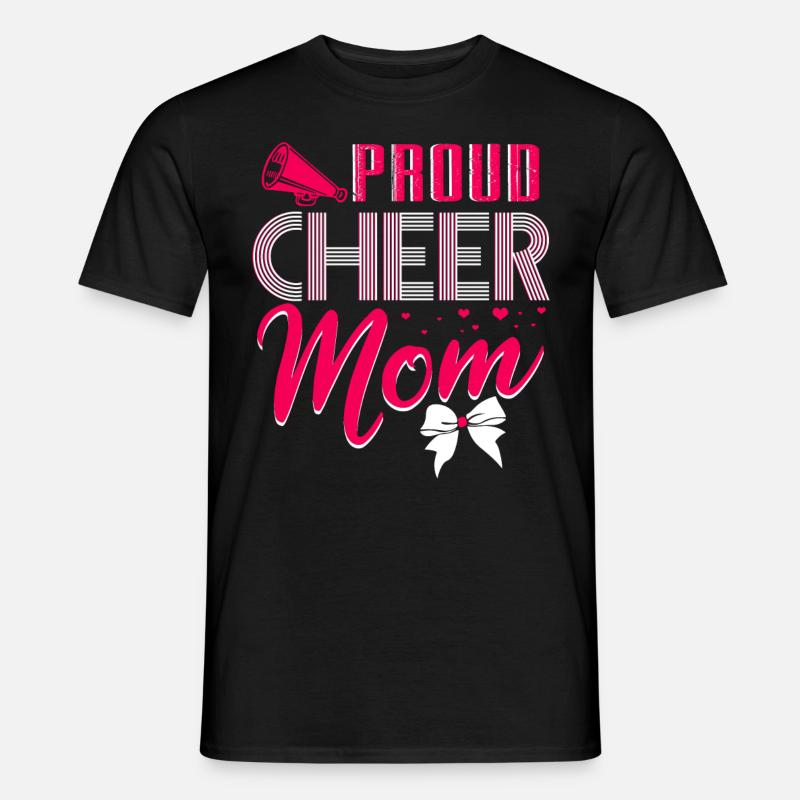 Cheerleading Mutter - Männer T-Shirt - Schwarz