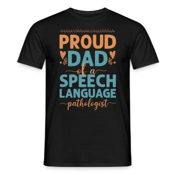 Speech Therapist Therapy Assistant - Männer T-Shirt - Schwarz - Vorne - AI Model Male 178 light (178cm)