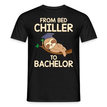 Du refroidisseur de lit au Bachelor 2023 - T-shirt homme - noir - Devant - AI Model Male 178 light (178cm)