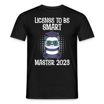 Licence pour Klugsceiß Master 2023 - T-shirt homme - noir - Devant - AI Model Male 178 light (178cm)