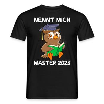 Call me Master 2023 - Männer T-Shirt - Schwarz - Vorne - AI Model Male 178 light (178cm)
