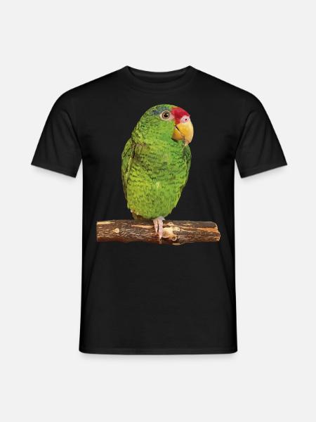 The Tamaulipas parrot - Men's T-Shirt - black