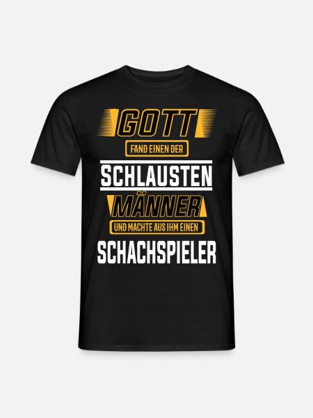 Schachspieler, einer der schlausten Männer - Männer T-Shirt - Schwarz