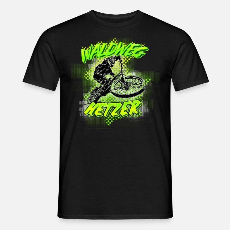 Mtb 1 07 Zeichenfläche 8 - Männer T-Shirt - Schwarz