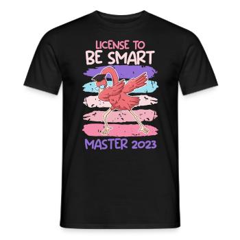 Licence pour Klugsceiß Master 2023 Fin des études - T-shirt homme - noir - Devant - AI Model Male 178 light (178cm)