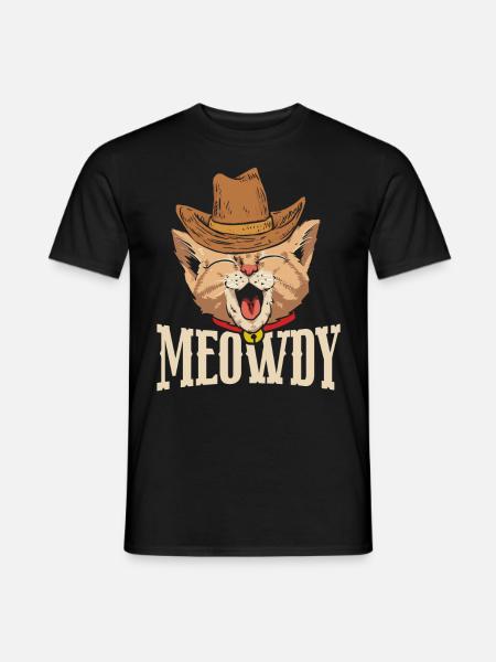 Miaou - T-shirt homme - noir