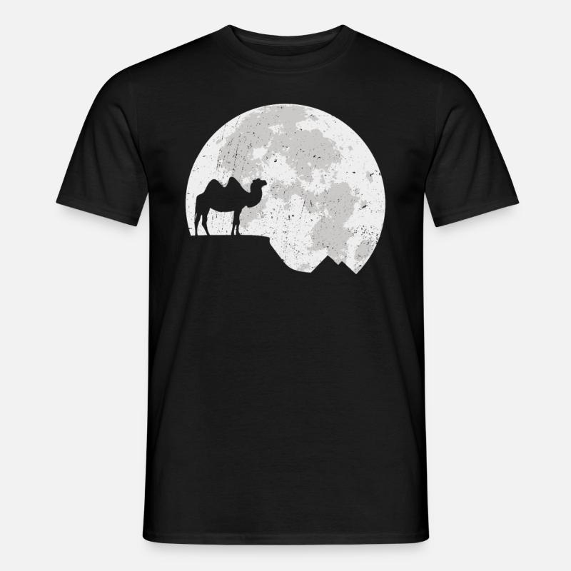 kamel - Männer T-Shirt - Schwarz