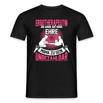 Ergotherapeutin zu sein ist eine Ehre Ergotherapie - Männer T-Shirt - Schwarz - Vorne - AI Model Male 178 light (178cm)