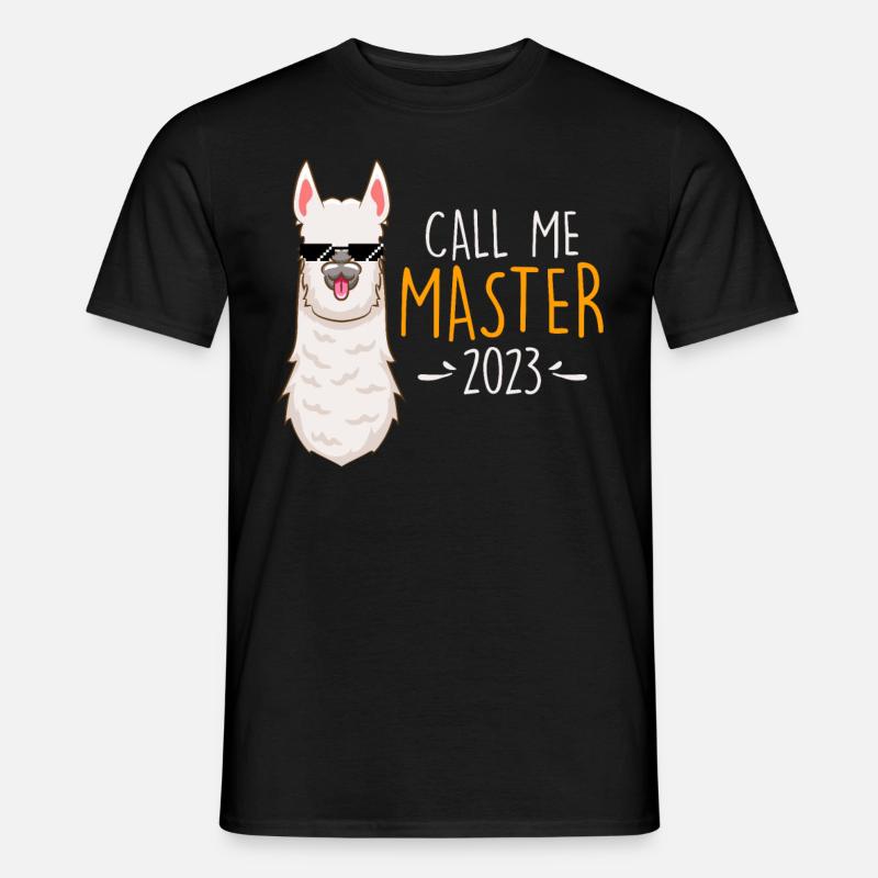 Studium Ende Masterabschluss 2023 Master - Männer T-Shirt - Schwarz