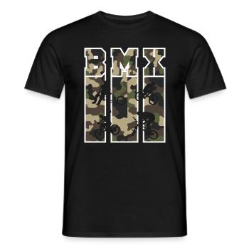 Cyclist Lifes Cycling BMX Cyclocross Racing Li - Men's T-Shirt - black - Front - AI Model Male 178 light (178cm)