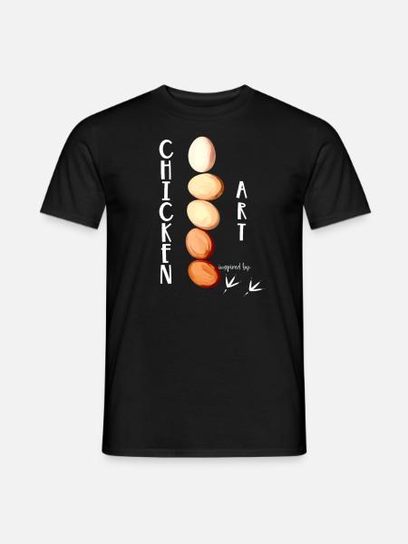 Chicken Art Chicken Holder Gift - Men's T-Shirt - black
