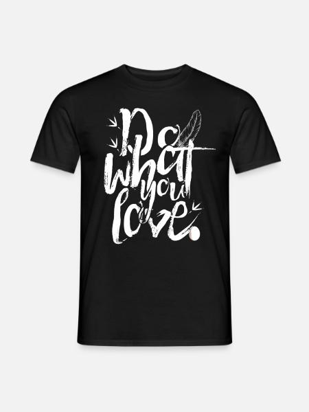 Chicken Love Chicken in the Garden - Men's T-Shirt - black