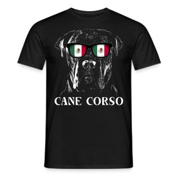 Cane Corso Chien Mexique - T-shirt homme - noir - Devant - AI Model Male 178 light (178cm)