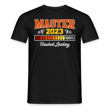 Master 2023 Master - T-shirt homme - noir - Devant - AI Model Male 178 light (178cm)