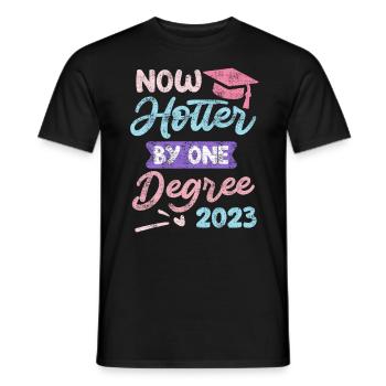 Un Master 2023 chaud - T-shirt homme - noir - Devant - AI Model Male 178 light (178cm)