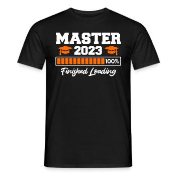 Master 2023 Master - T-shirt homme - noir - Devant - AI Model Male 178 light (178cm)