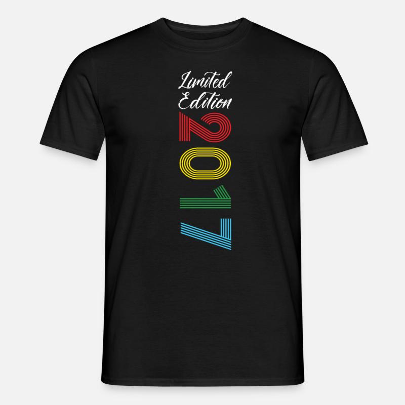 Limited Edition 2017 - Männer T-Shirt - Schwarz
