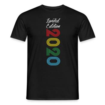 Limited Edition 2020 - Männer T-Shirt - Schwarz - Vorne - AI Model Male 178 light (178cm)