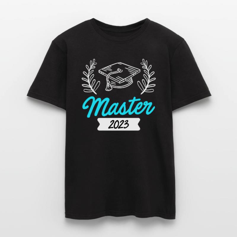 Master 2023 Masterstudium Studium Master Abschluss Männer T-Shirt