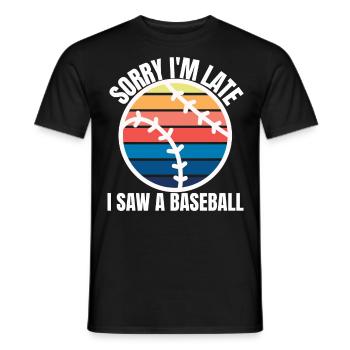 Basketball Lustig Basket Basketballer - Männer T-Shirt - Schwarz - Vorne - AI Model Male 178 light (178cm)