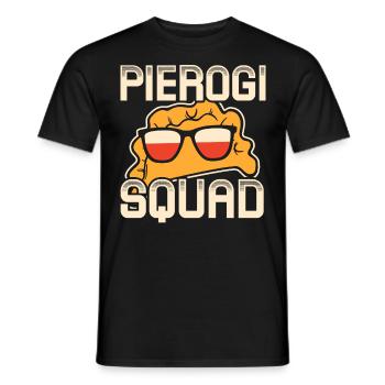 Pierogi Polen Polska Polski - Männer T-Shirt - Schwarz - Vorne - AI Model Male 178 light (178cm)