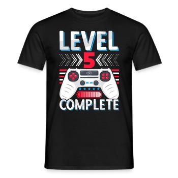 5ème anniversaire de mariage Cadeau Homme Femme Mari Femme - T-shirt homme - noir - Devant - AI Model Male 178 light (178cm)