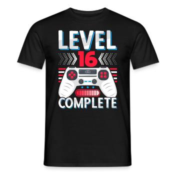 16 Cadeau d’anniversaire de mariage Homme Femme Mari Femme - T-shirt homme - noir - Devant - AI Model Male 178 light (178cm)
