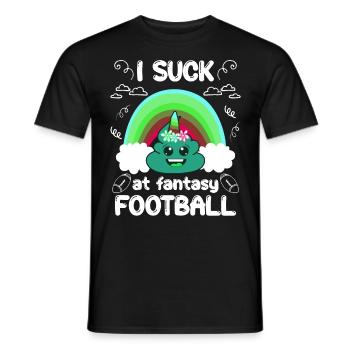 Mauvais joueur de football Fantasy - T-shirt homme - noir - Devant - AI Model Male 178 light (178cm)