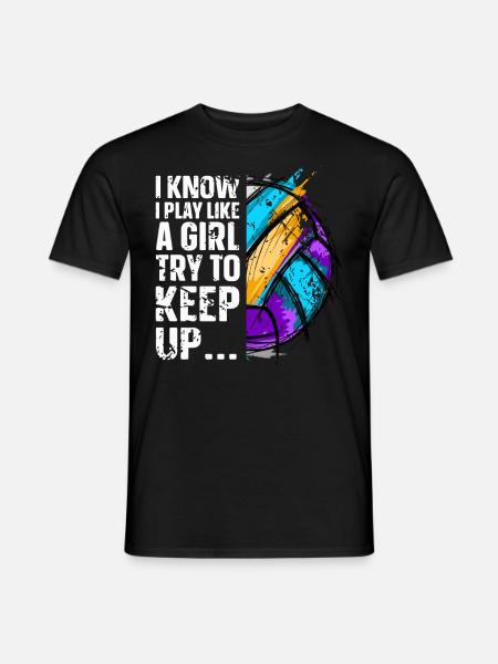 Volley-ball - T-shirt homme - noir