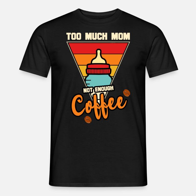 Beruf Mutter Geburt Kind - Männer T-Shirt - Schwarz