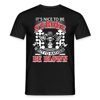 Rennen Dirt Racing Leben Funny Pun Dirt Track Raci - Männer T-Shirt - Schwarz - Vorne - AI Model Male 178 light (178cm)