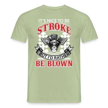 Race Dirt Racing Life Funny Pun Dirt Track Raci - Men's T-Shirt - sage - Front - AI Model Male 178 light (178cm)