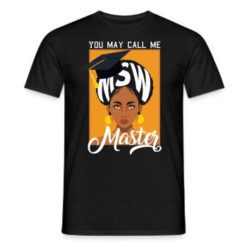 Black American Cultures Pride Histoies HBC - Men's T-Shirt - black - Front - AI Model Male 178 light (178cm)